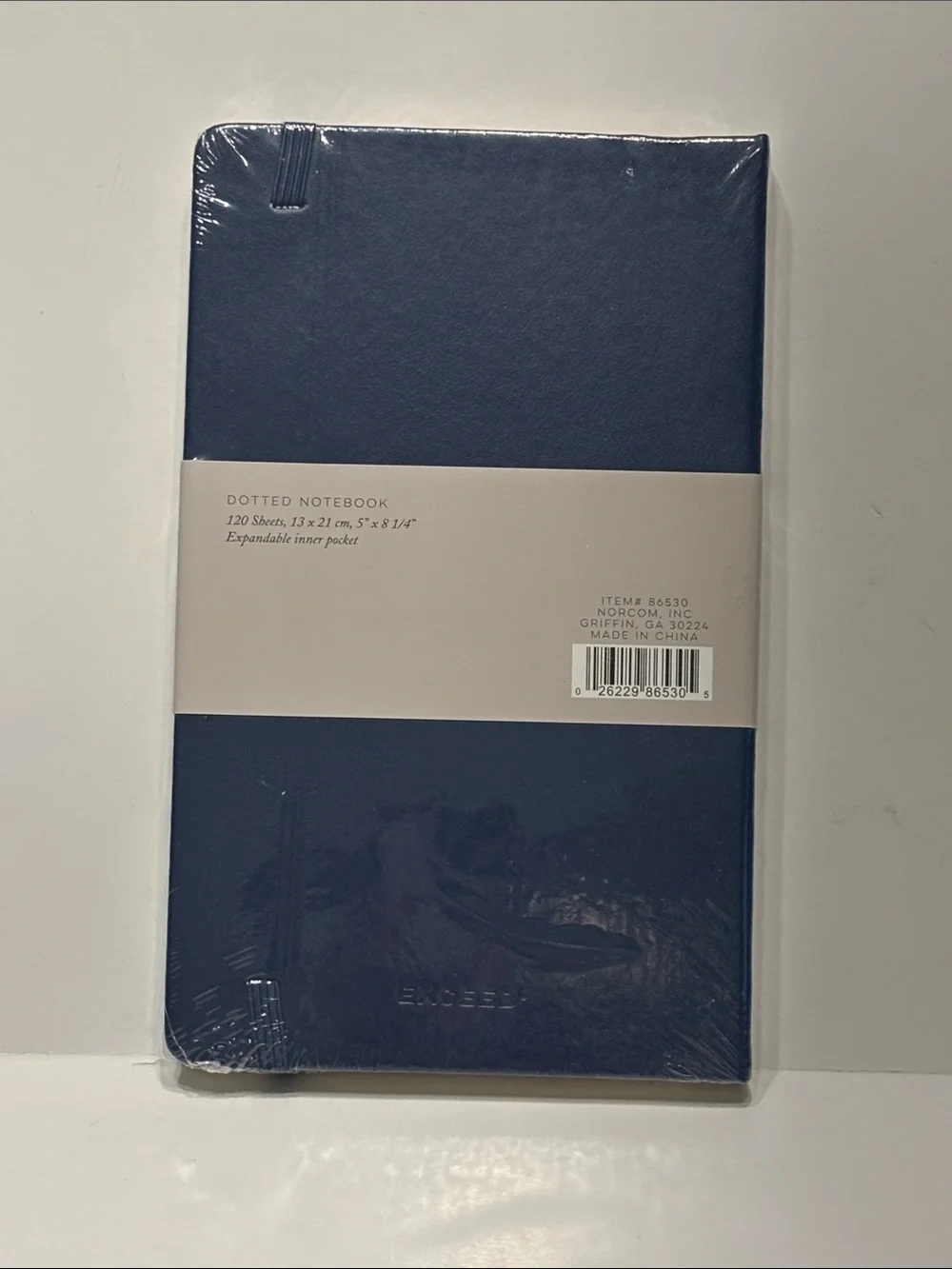 Exceed Blue Hard Cover Dotted Notebook Journal